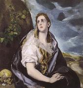 El Greco Mary Magdalen in Penitence oil painting picture wholesale